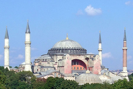 مسجد ایاصوفیه در ترکیه