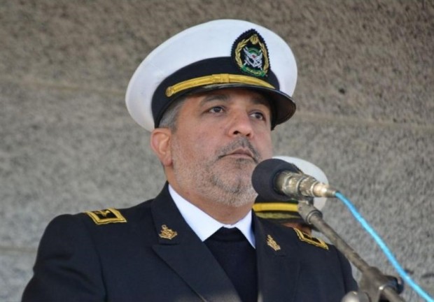  احمدرضا باقری فرمانده ناوگان شمال نیروی دریایی