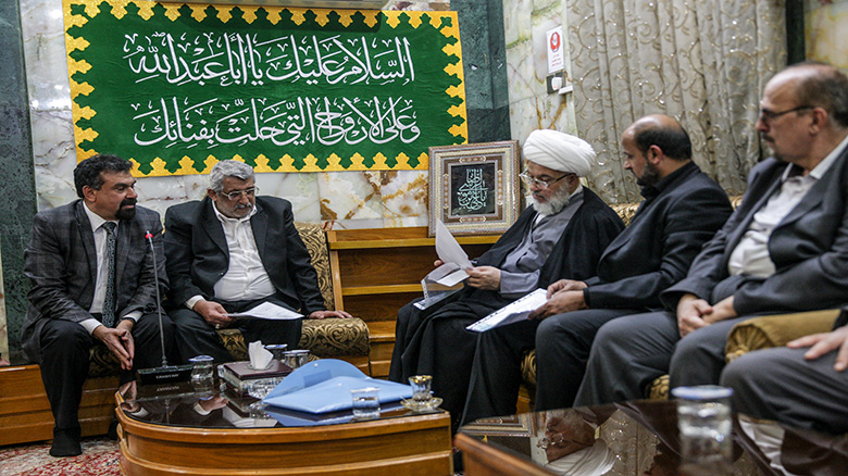 العتبة الحسينية المقدسة وفد نقابة المهندسين العراقيين