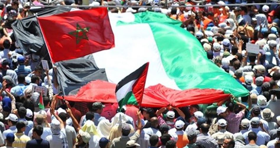 المغاربة يواصلون احتجاجاتهم دعماً لمسيرة العودة