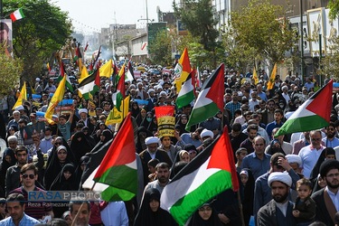 راهپیمایی ضد رژیم صهیونیستی در قم