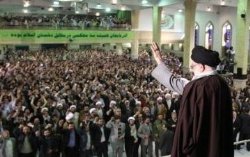 الشعب الايراني ألقى الحجة على الجميع خلال مسيرات انتصار الثورة الإسلامية<BR>
<BR>