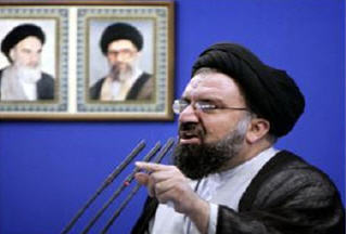 إمام جمعة طهران المؤقت یتوقع انتفاضة ثالثة تقضی على الکیان الصهیونی.