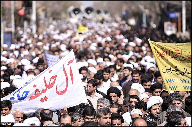 ملت ایران کشتار بی‌رحمانه مردم بحرین را محکوم کردند