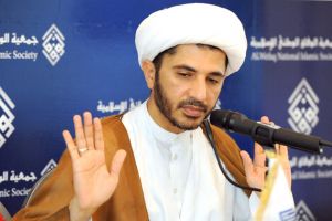 شيخ علي سلمان خطيب جمعه قفول و دبيرکل جمعيت الوفاق اسلامي بحرين