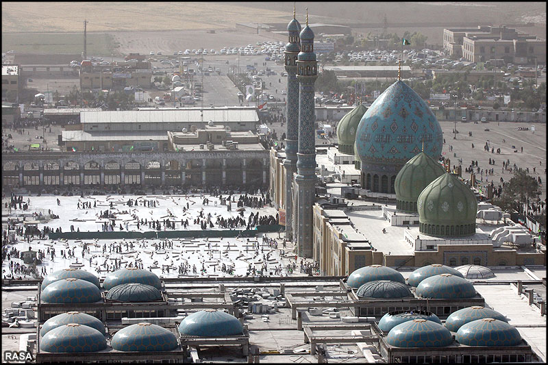 نيمه شعبان بر فراز مسجد مقدس جمکران