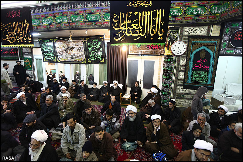 مراسم عزاداري 28 صفر در بيوت مراجع