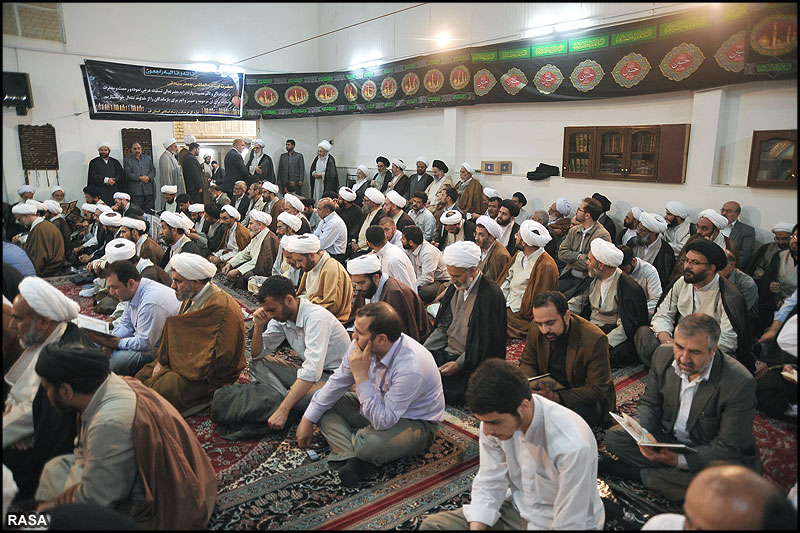  مجلس ترحیم آیات تهرانی و خوشوقت برگزار شد