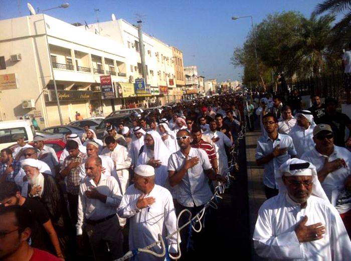 تشييع پيکر نوجوان 16 ساله در بحرين