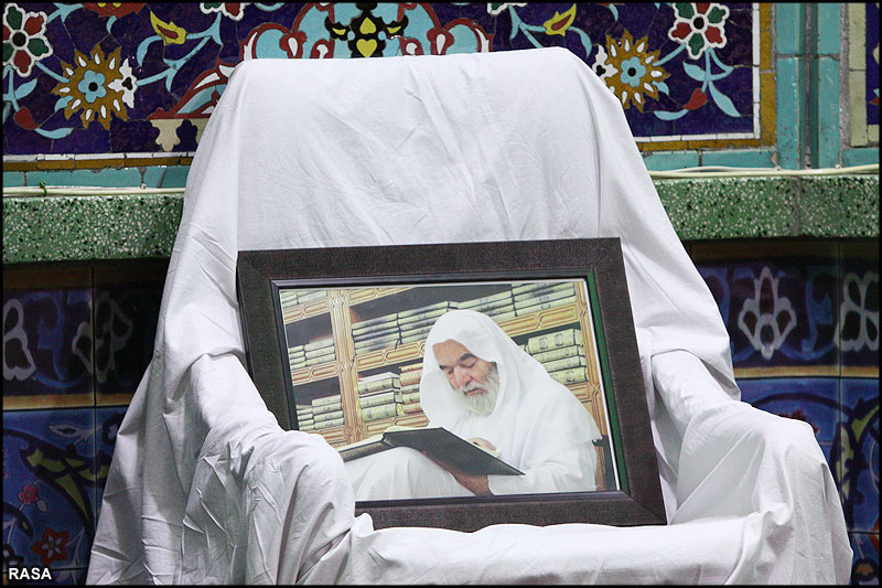 مراسم بزرگداشت آيت الله خوشوقت در مسجد امام حسن مجتبي(ع) تهران