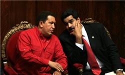هوگو چاوز و نيکلاس مادورو
