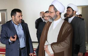 بازديد حجت‌الاسلام والمسلمين اعرافي از مرکز ملي فضاي مجازي