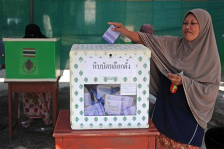  شروع انتخابات در تايلند