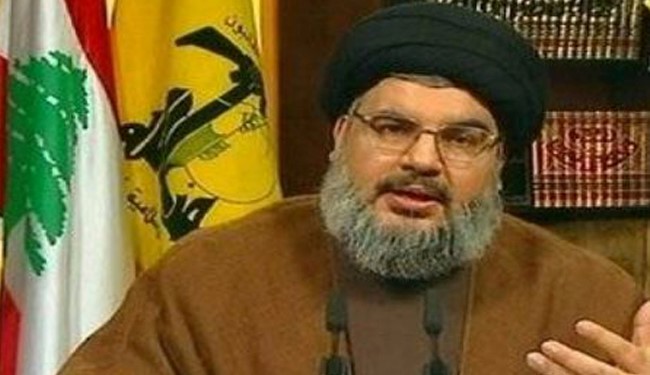 سيد حسن نصر الله دبيرکل حزب الله لبنان 
