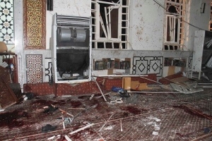 انفجار حسينيه الامام علي (ع) في بغداد