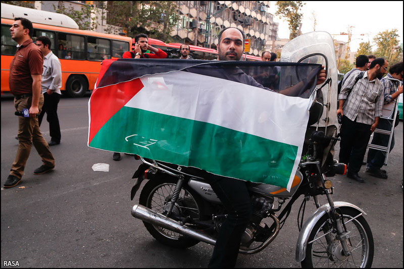 جشن مردمی پیروزی جبهه مقاومت غزه برگزار شد