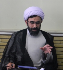 حجت الاسلام شرفخاني درجلسه  کميته عالي وقف در اروميه