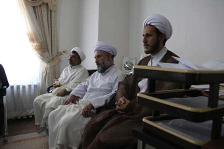 ديدار اعضاي کميته عالي وقف با امام جمعه اروميه