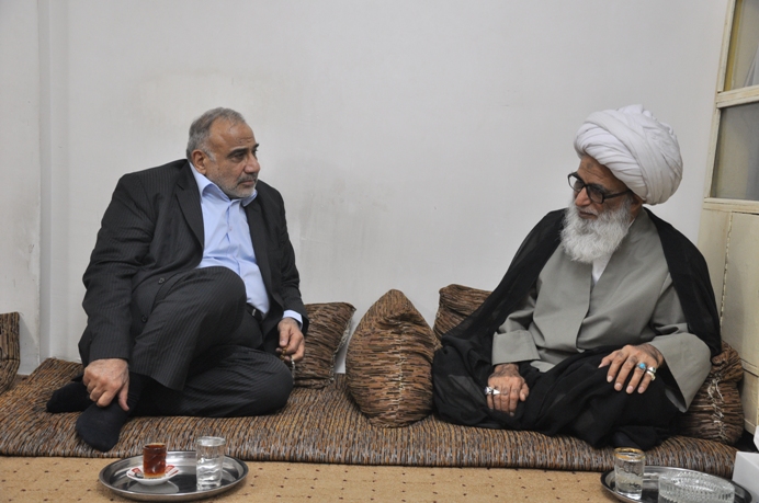 وزیر نفت عراق با آیت الله نجفی دیدار کرد