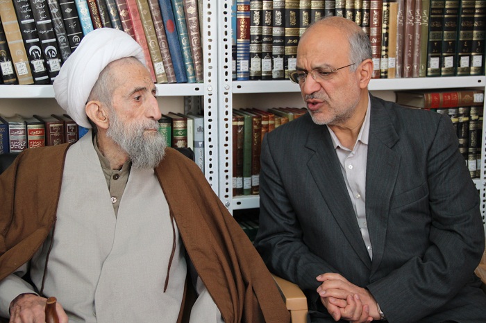 قائم مقام بنياد شهيد و امور ايثارگران با آيت اله باريک بين