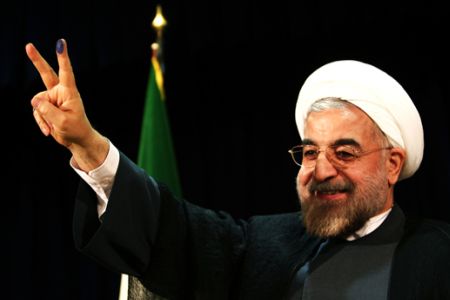 تغيير شعار انتخاباتي روحاني