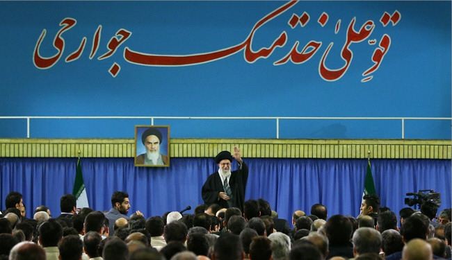 قائد الثورة الاسلامية في ايران سماحة اية الله السيد علي الخامنئي
