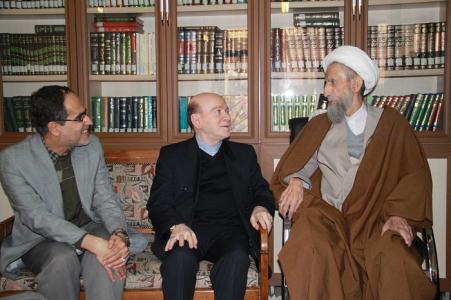 محمدنبي حبيبي با آيت الله باريک بين