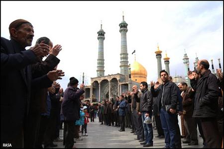 قم در عزاي شهادت حضرت فاطمه الزهرا(س)