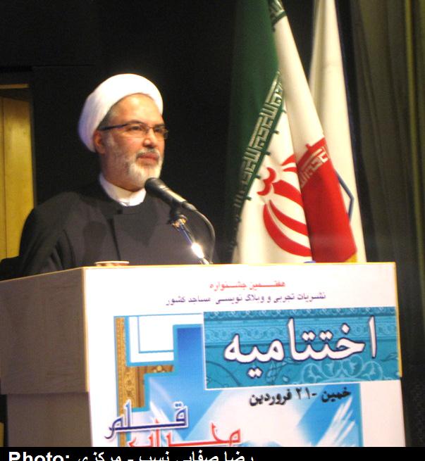حجت الاسلام والمسلمين ارباب سليماني، دبير ستاد عالي کانون هاي فرهنگي هنري مساجد کشور