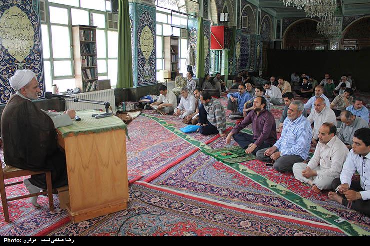 حجت الاسلام صفر قربان پور مدير کل تبليغات اسلامي استان مرکزي 