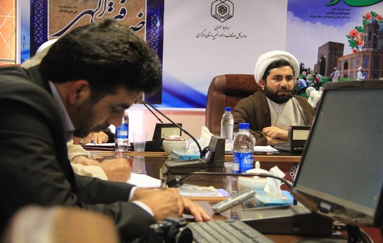 نشست خبري مدير کل اوقاف و امور خيريه استان مرکزي با اصحاب رسانه استان مرکزي