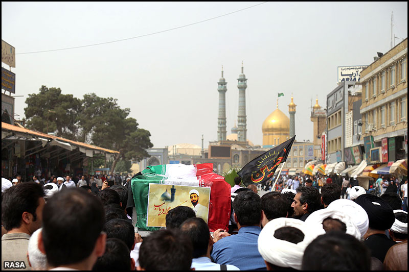 تشييع پيکر حجت الاسلام مهدي مطلبي