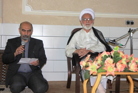 ديدار مسؤولان و کارکنان دانشگاه علمي کاربردي استان مرکزي با آيت الله دري نجف آبادي