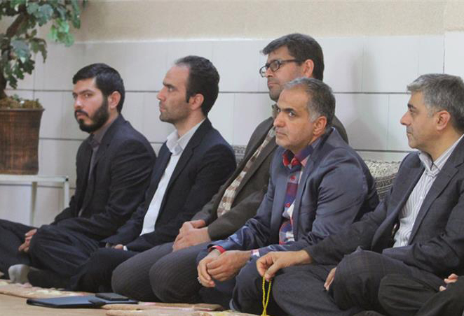 ديدار مسؤولان و کارکنان دانشگاه علمي کاربردي استان مرکزي با آيت الله دري نجف آبادي