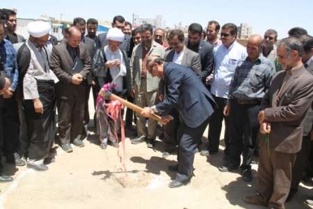آئين کلنگ زني و شروع عمليات ساخت پروژه 12000متري دادگستري کل استان مرکزي در اراک
