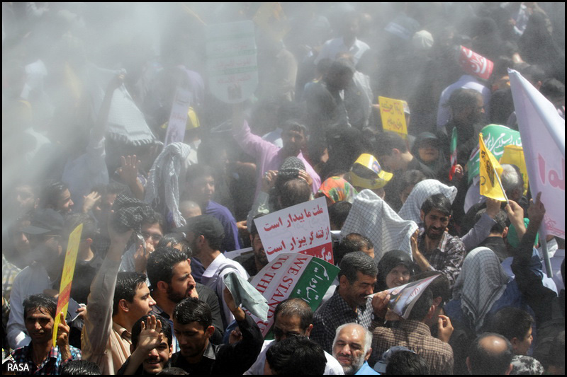 حضور پر شور راهپيمايان روز جهاني قدس 