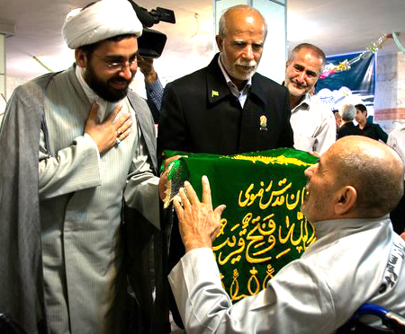 دليجان ميزبان کاروان خادمين ساحت مقدس امام رضا(ع) شد