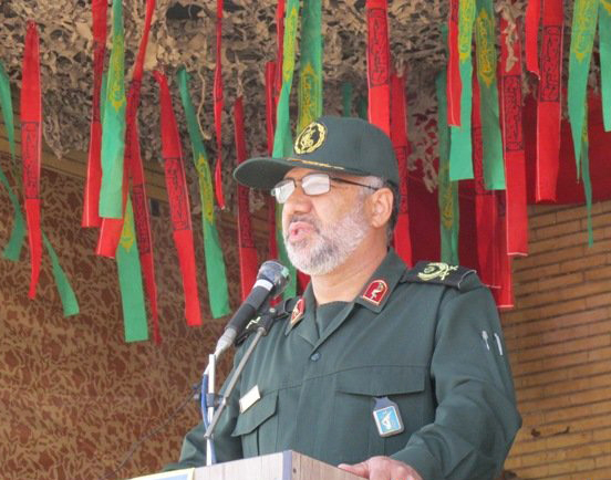 سرتيپ دوم پاسدار محسن کريمي فرمانده سپاه روح‌الله استان مرکزي