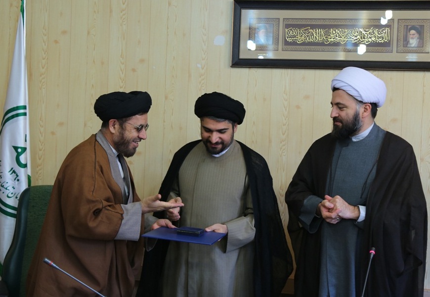 معارفه رييس جديد اداره تبليغات اسلامي فارسان