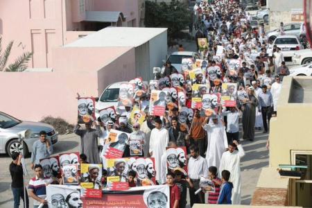 تظاهرة في المنامة والدراز