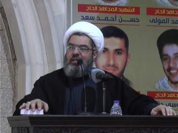 عضو قيادة الجنوب في "حزب الله" الشيخ علي خشاب