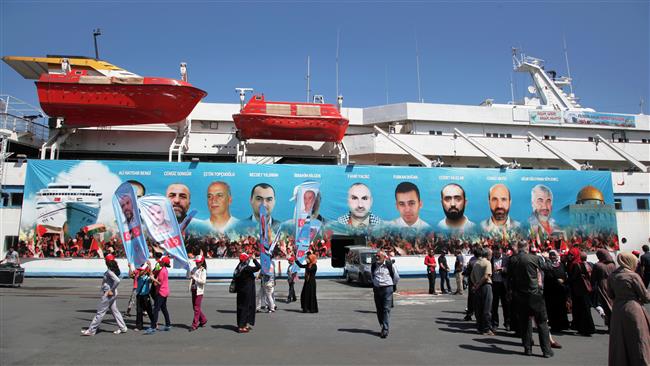 یادبود قربانیان کشتی ناوگان آزادی غزه 