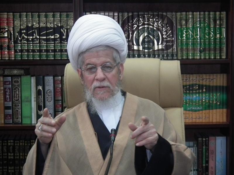 آیت الله عفیف نابلسی امام جمعه صیدای لبنان