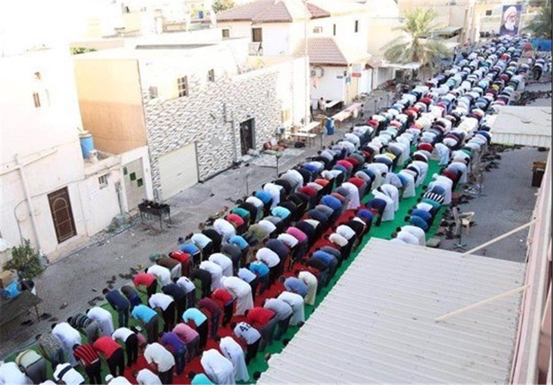 تحصن مقابل منزل شیخ عیسی قاسم در بحرین