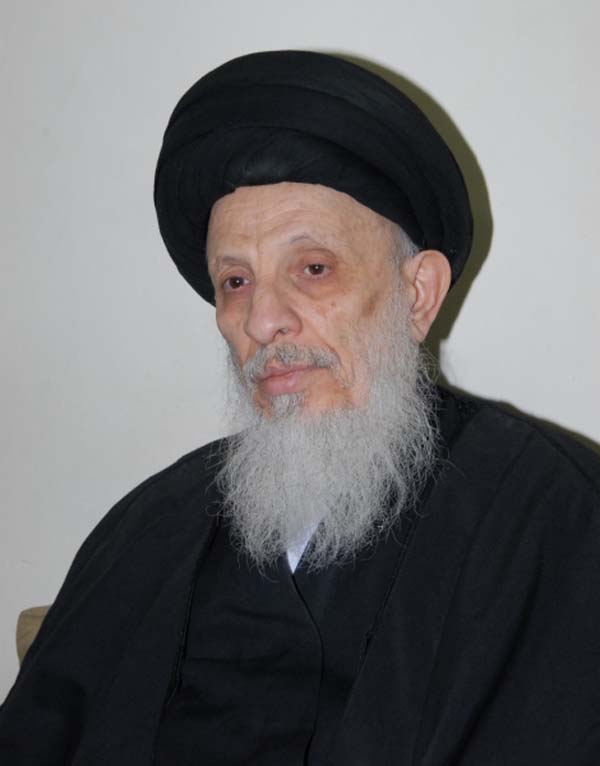 حضرت آیت الله سید محمد سعید حکیم، از مراجع تقلید نجف اشرف