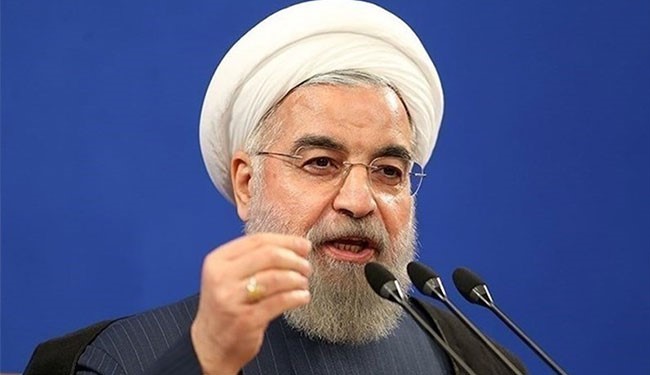  الرئيس الايراني حسن روحاني