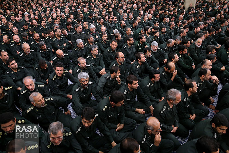 دیدار فرماندهان سپاه پاسداران انقلاب اسلامی با رهبر معظم انقلاب