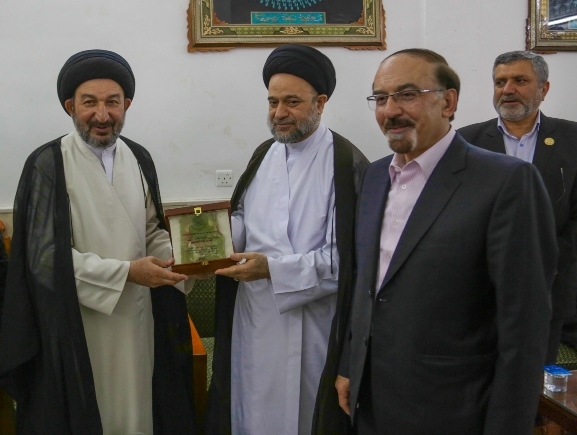 دیدار رییس سازمان اوقاف شیعیان با تولیت آستان مقدس علوی