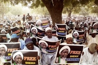 تظاهرات سلمية مطالبة بالافراج عن الشيخ زكزاكي