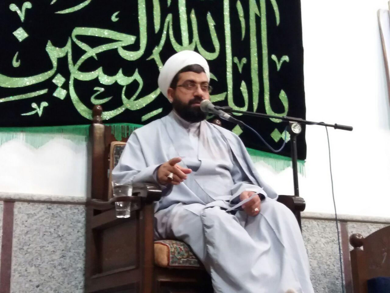 حجت الاسلام دسترنج،مسجد محمدحسین والفجر کرمان